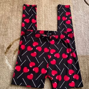 ~Just One~ “Heart Lollipops” Leggings